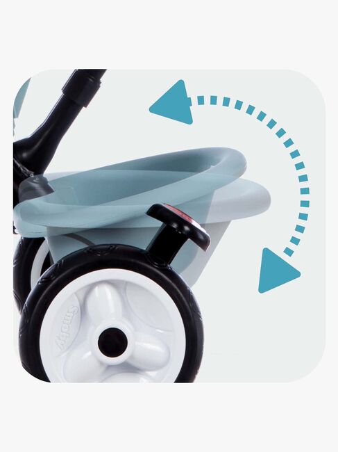 Smoby Trehjulet Cykel Baby Driver Plus, Blå