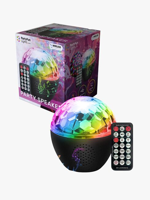 PartyFunLights Bluetooth Højttaler & Party Lampe