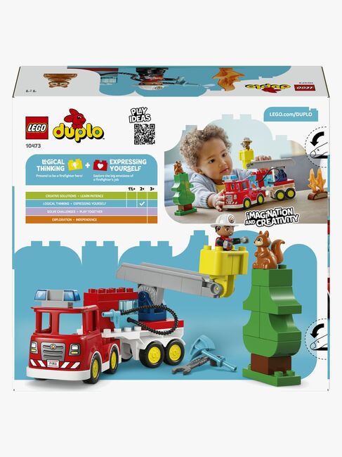 LEGO DUPLO Town 10473 Brandbil med slange og brandmand