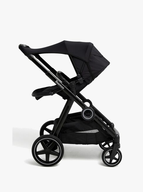 Beemoo  Elastisk UV Solbeskyttelse til Vogn & Autostol Baby, Black