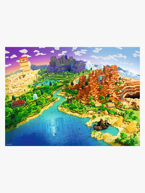 Ravensburger World of Minecraft Puslespil 500 Brikker