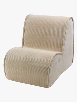 Meowbaby Lænestol Slimcord, Sandfarvet