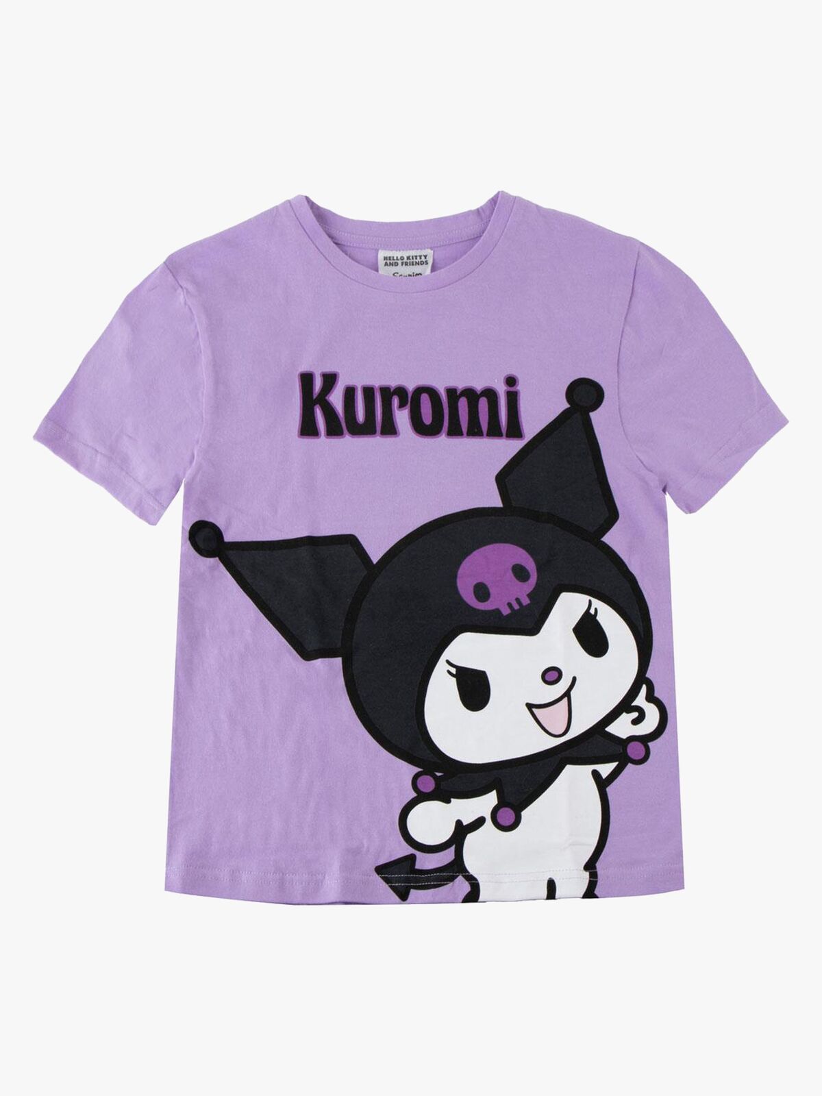 Hello Kitty Kuromi T-shirt, Lilla