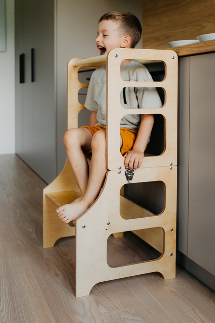 Duck Woodworks Sammenklappeligt Læringstårn, Natur