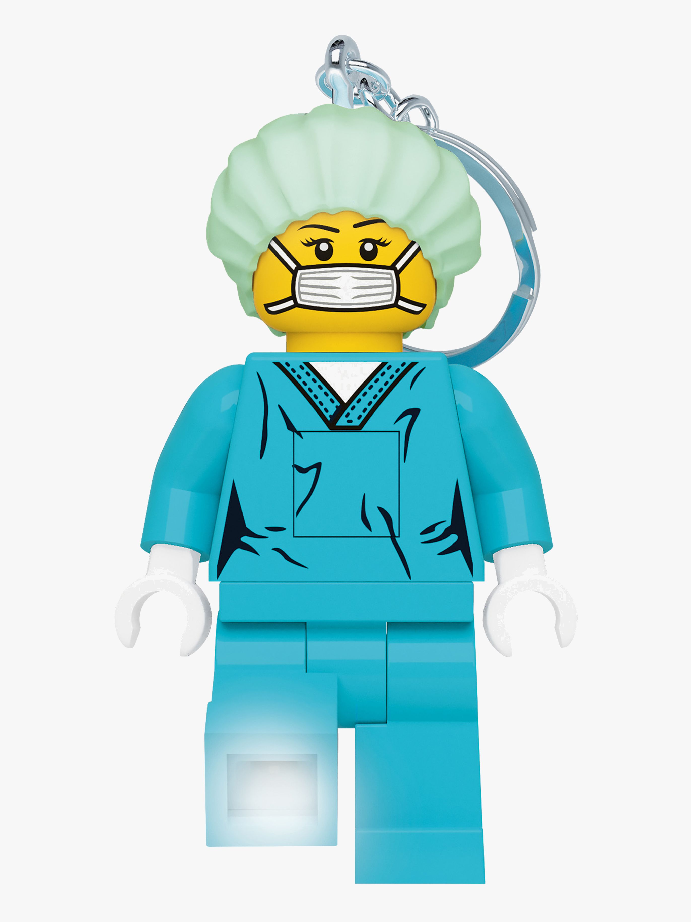 LEGO Minifigures™ Medical Professional Nøglering med LED-lys
