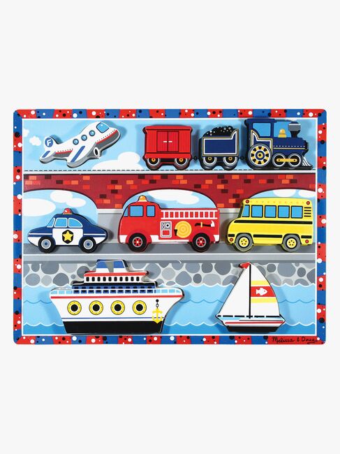 Melissa & Doug Puslespil Biler 9 Brikker