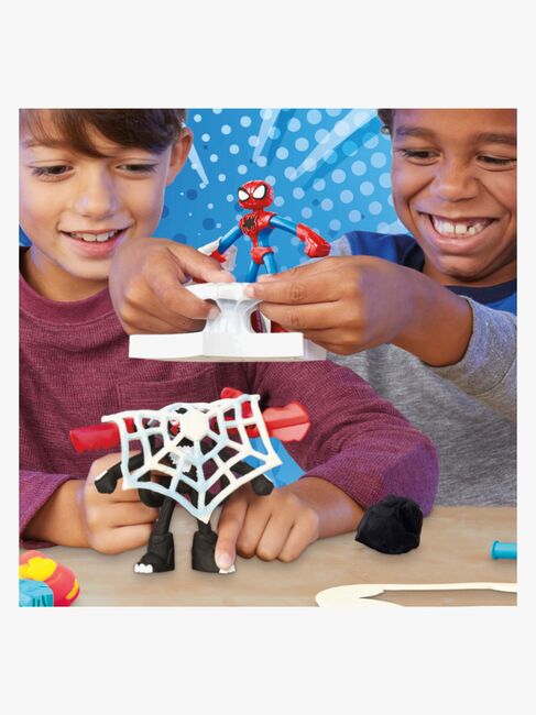 Play-Doh Spider-Man Launch And Slice Battle Legesæt