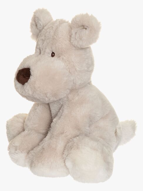Teddykompaniet Bamse Mocca Hund 34 cm, Grå
