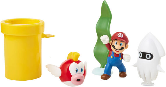 Super Mario Undervandslegesæt,  5 dele