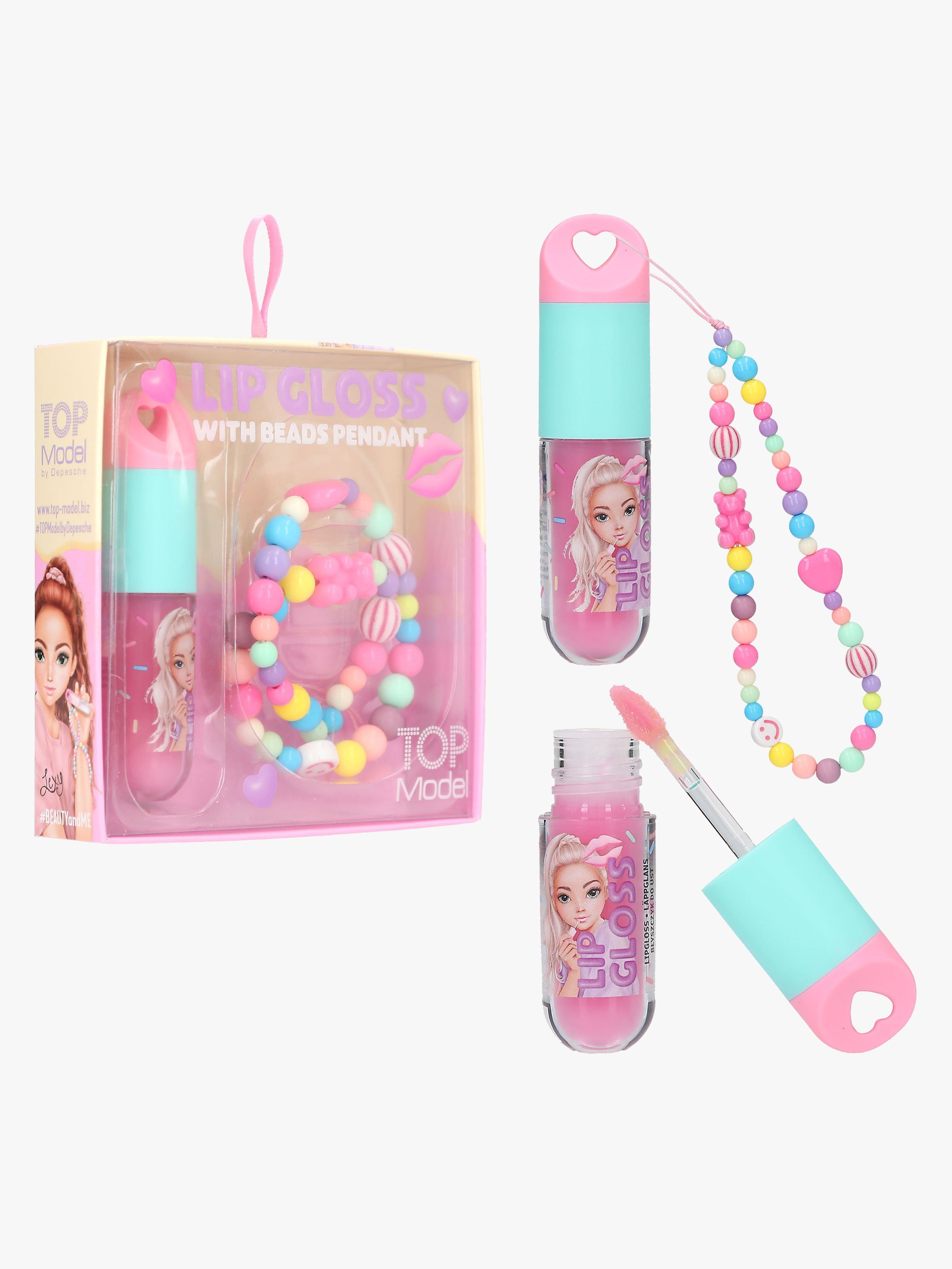 TOPModel Lipgloss med Perlevedhæng Cand
