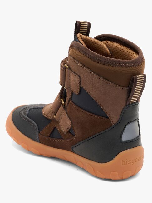 Bisgaard Chad Tex Barefoot Vinterstøvler, Dark Brown 64215-5104-2831_4a.jpg