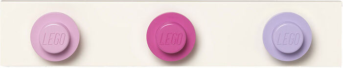 LEGO Knagerække, Light Pink/Dark Pink/Light Purple