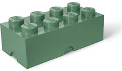LEGO Opbevaringskasse 8, Sand Grøn