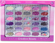 Crea Bella Creative Beads Perler M, Sølv