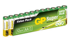 GP Batterier AA LR6 Super 12-pak