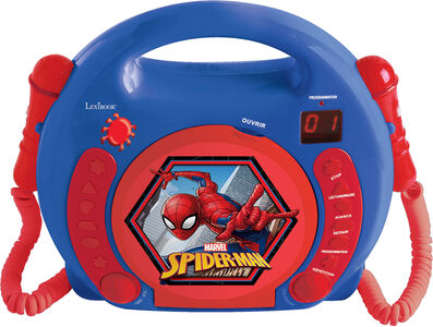 Marvel Spider-Man CD-afspiller m. Mikrofon