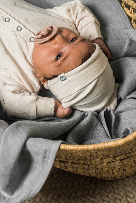 Jollein Stofble Bamboo 4-pak, Storm Grey