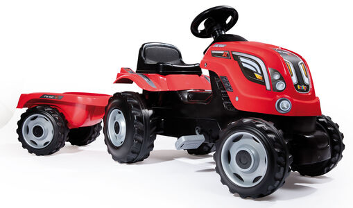 Smoby Farmer XL Pedaltraktor, Rød