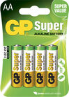 GP Batterier Super Alkaline AA 15A LR6 4-pak