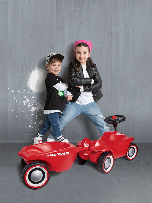 BIG Bobby Car NEO Trailer, Rød