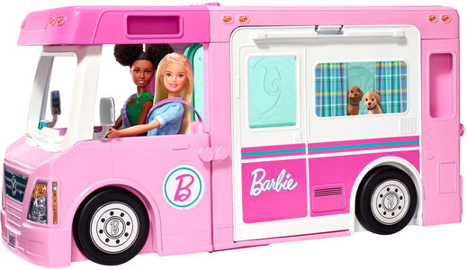 Barbie 3-In-1 Dream Camper Autocamper & Tilbehør