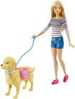 Barbie Walk & Potty Pup Legesæt