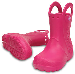 Crocs Kids Handle It Gummistøvler, Candy Pink