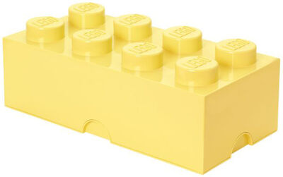 LEGO Opbevaringskasse 8, Design Collection, Cool Yellow