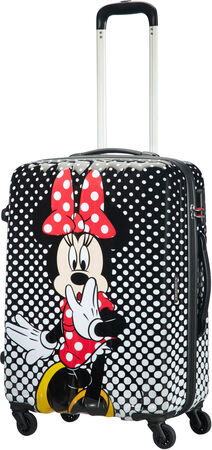 American Tourister Alfatwist Minnie Mouse Rejsekuffert 63L, Polka Dot