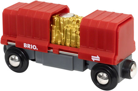 BRIO 33938 Godsvogn med Guld