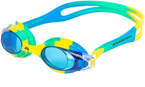 Aquarapid Swimkid Svømmebriller, Gul/Blå