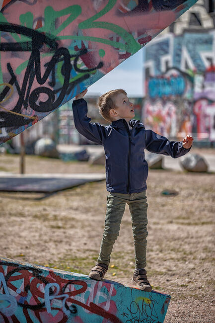 Luca & Lola Paulo T-Shirt 2-pak, Navy/Grey Melange