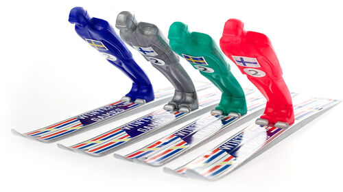 Skihopper Figur 21 Cm, Gul