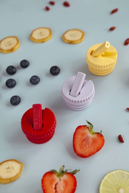 Blafre Prop m. Drikketud til Drikkedunk Stål, Lyselilla