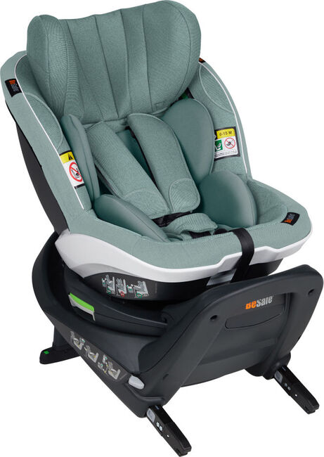 BeSafe iZi Turn i-Size Autostol, Sea Green Mélange