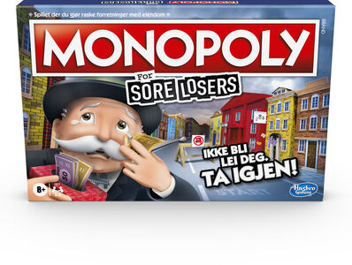 Monopoly Dårlige Tabere