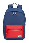 American Tourister Upbeat Zip Rygsæk 19.5L, Navy/Red