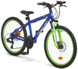 Impulse Premium Dread Mountainbike 24 Tommer, Blue/Green