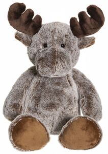 Teddykompaniet Bamse Elg 35 cm, Brun
