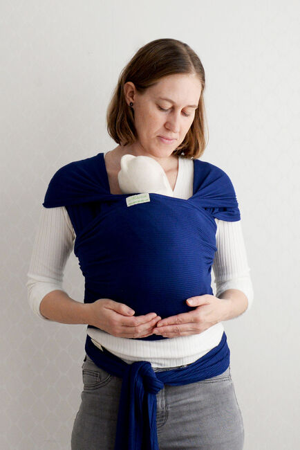 Aldoria Bambus Soft Strækvikle, Marineblå