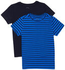 Luca & Lola Adolfo T-Shirt 2-pack, Blue Stripes