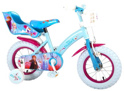 tack skruenøgle Thorns Køb Disney Frozen 2 Børnecykel 12 Tommer, Blå/Lilla | Jollyroom