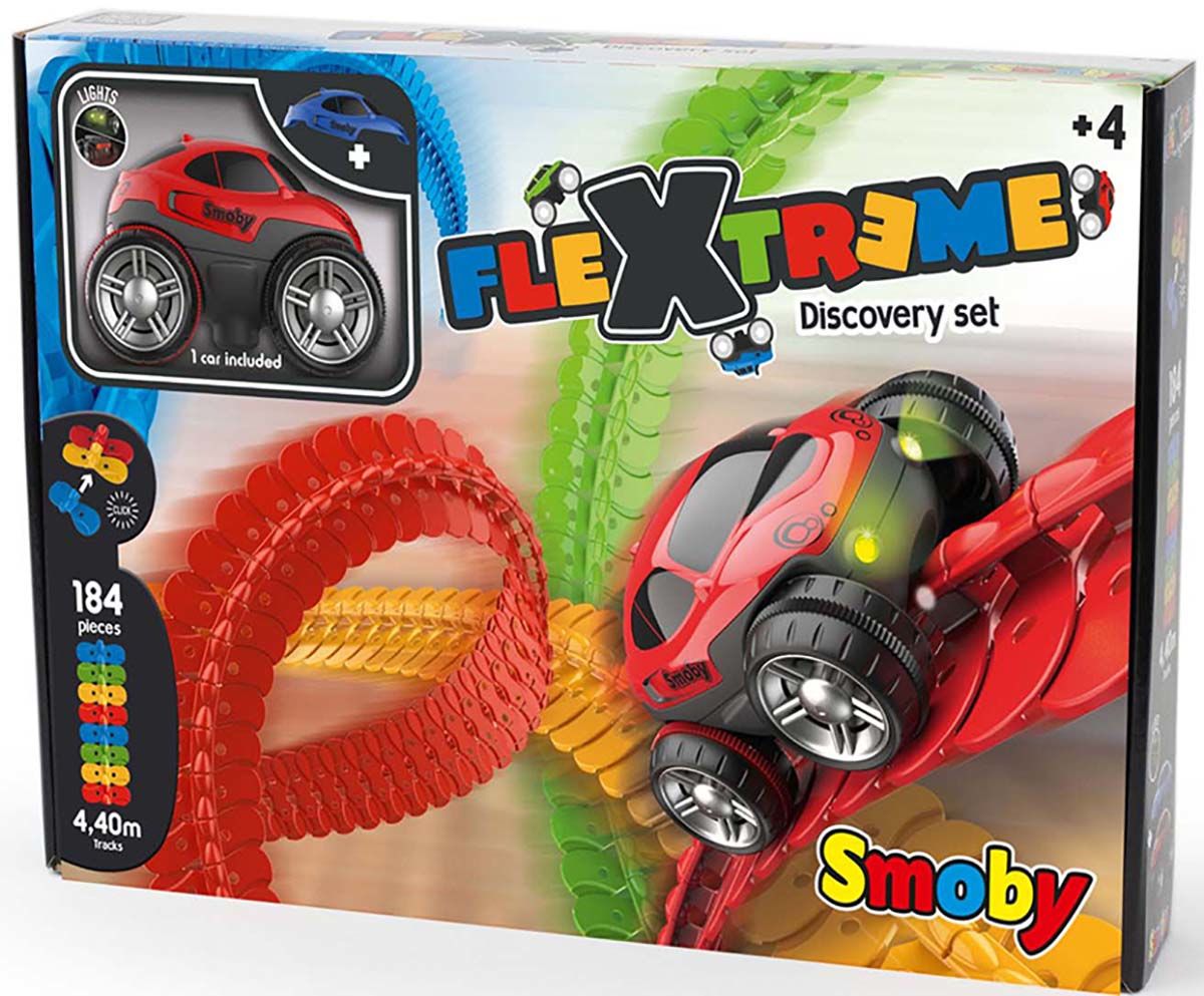 Smoby Flextreme Startsæt Bil m. Bane