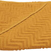 FILIBABBA Badehåndklæde Zigzag, Golden Mustard
