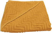 FILIBABBA Badehåndklæde Zigzag, Golden Mustard