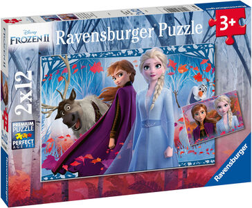 Ravensburger Disney Frozen Puslespil 2x12 Brikker