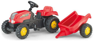 Rolly Toys Traktor med Anhænger Kid Rød