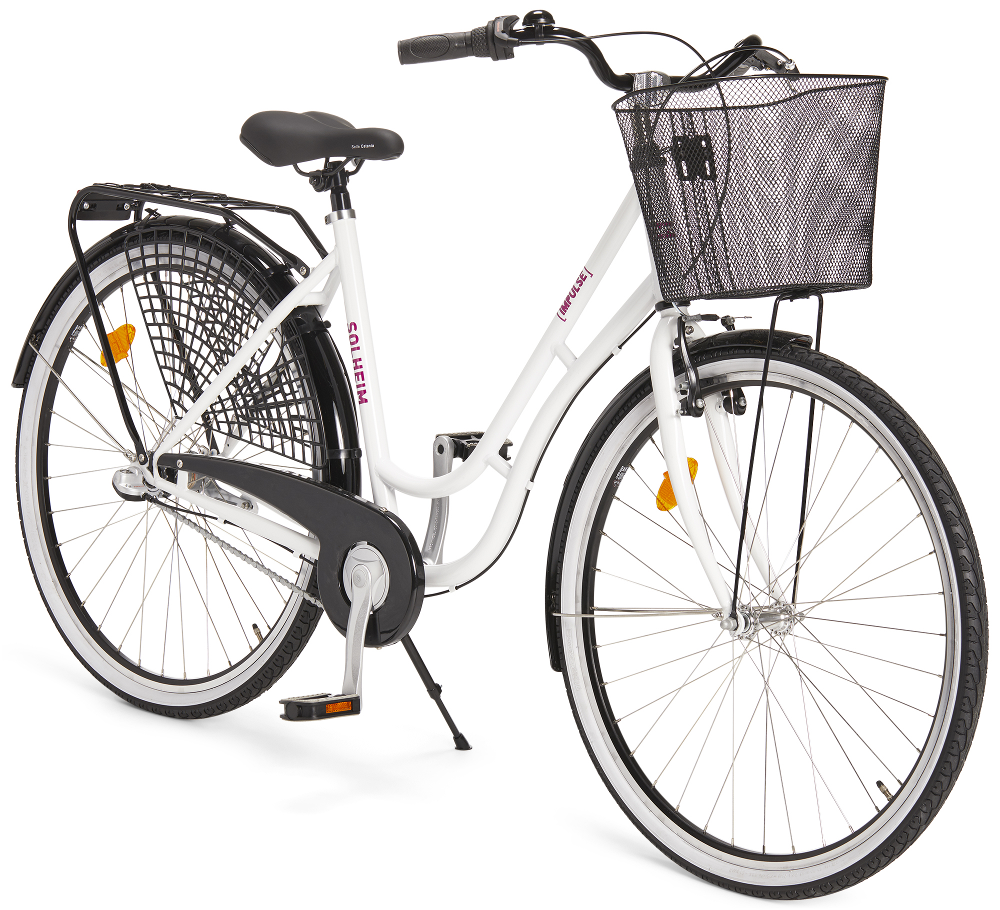 Køb Impulse Premium Solheim Damecykel 28 Tommer, White | Jollyroom | city-cykel