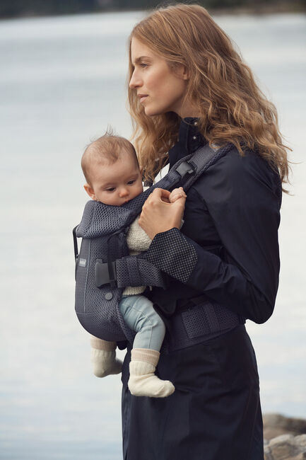 BabyBjörn One Air Bæresele Mesh, Antracitgrå