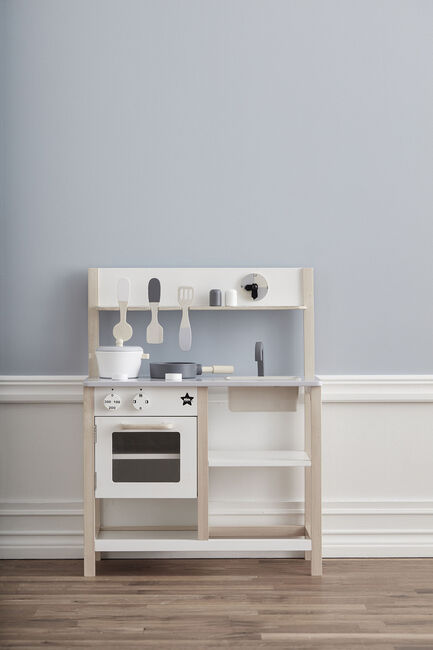 Kid's Concept Legekøkken, Natur/Hvid